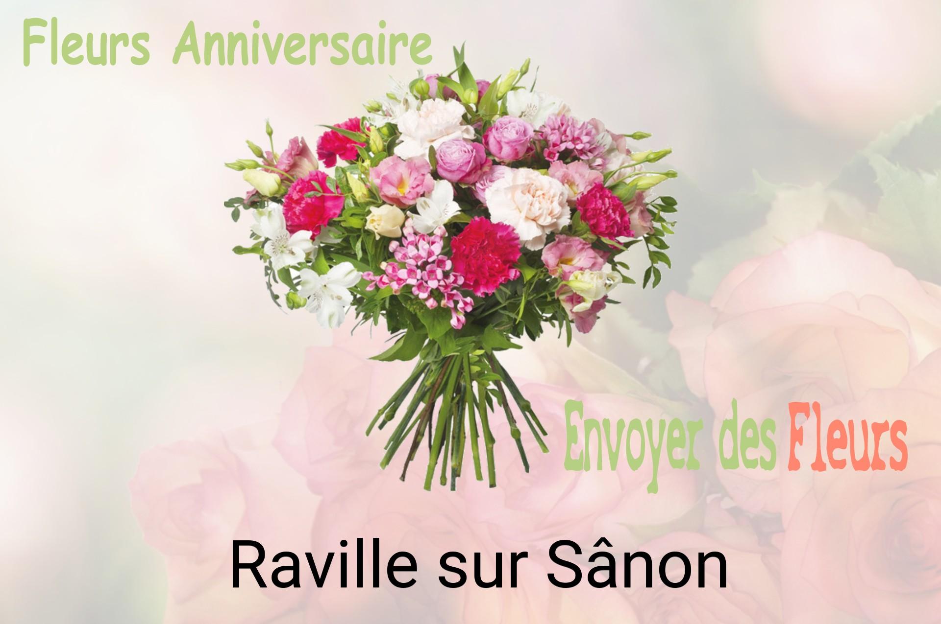 Bouquet de fleurs d’anniversaire livré à Raville-sur-Sânon