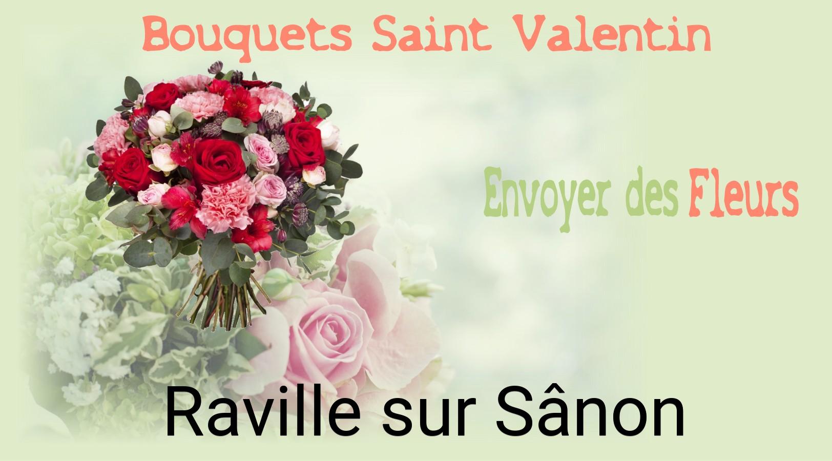 Roses de Saint-Valentin livrées à Raville-sur-Sânon